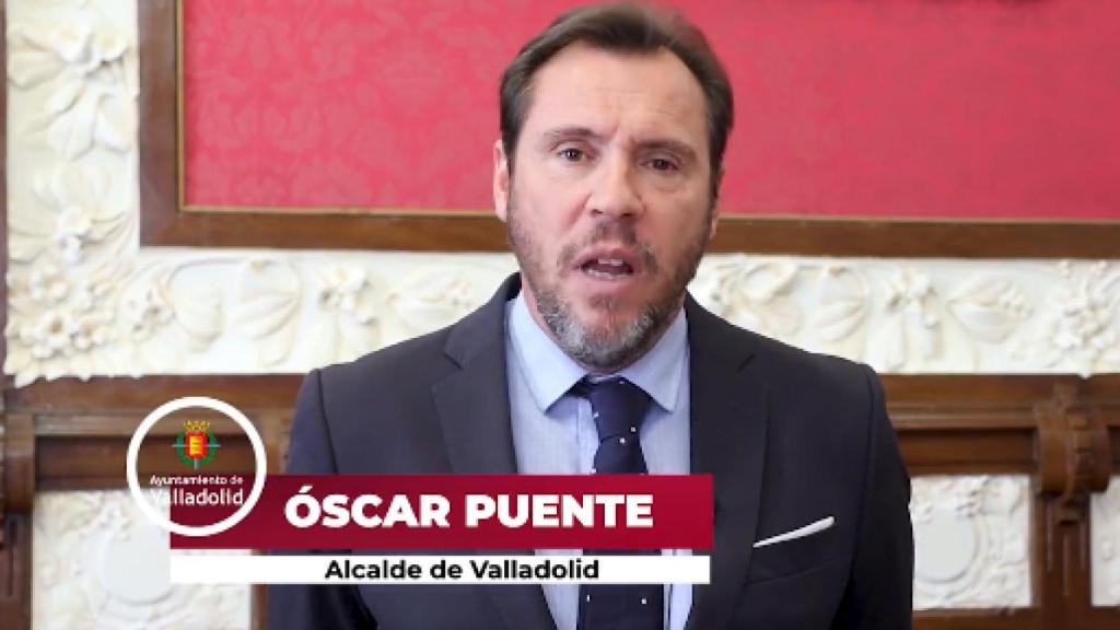 Óscar Puente, alcalde de Valladolid
