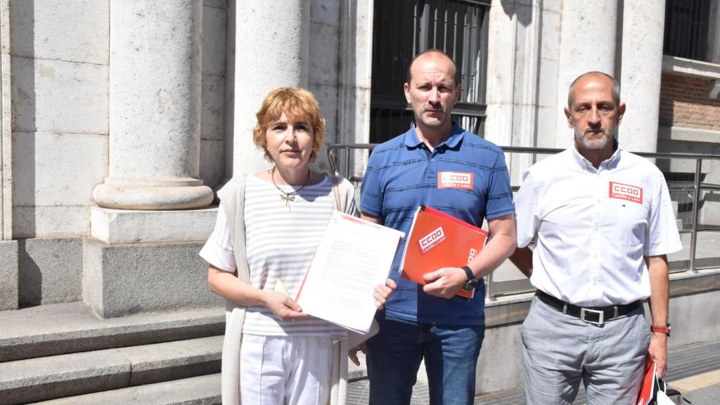 Ana Fernández de los Muros, Ernesto Angulo y José Ramón Jiménez