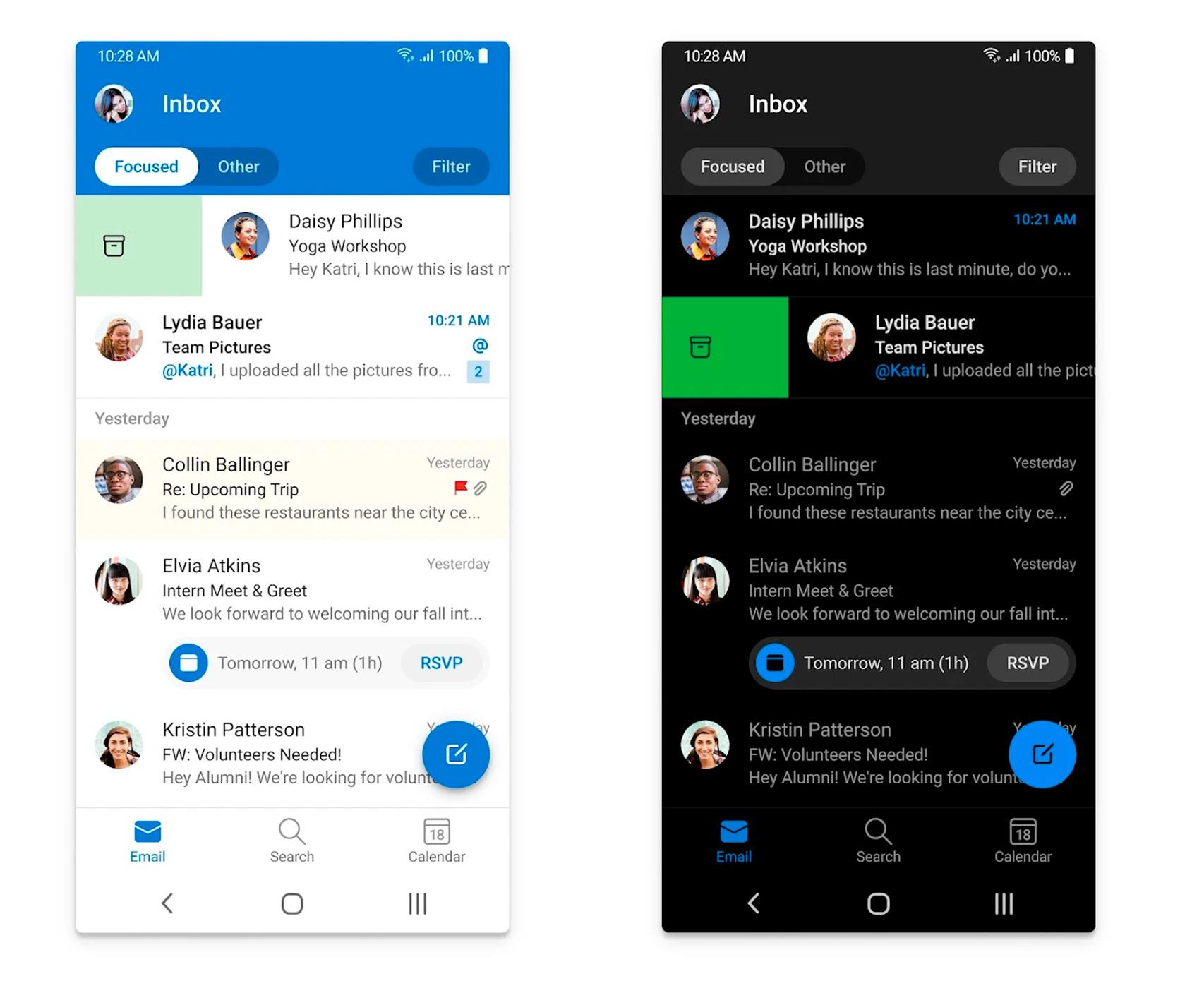 ¿Una versión reducida de la actual Outlook?