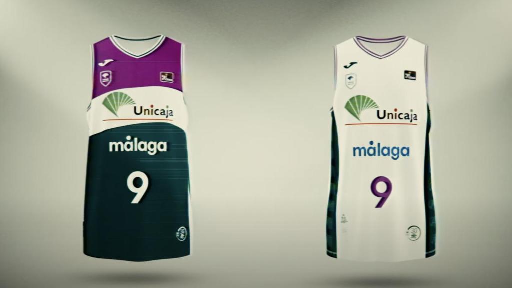 El Unicaja homenajea a Mayoral Maristas con su nueva camiseta