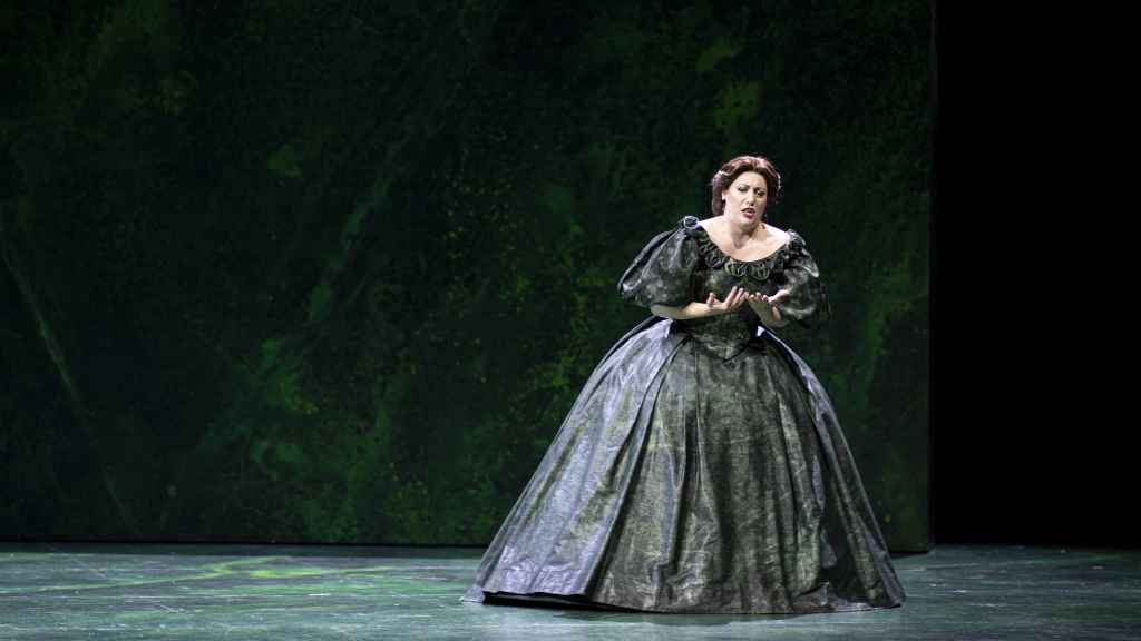 Saioa Hernandez interpretando a Abigaille en 'Nabucco'.