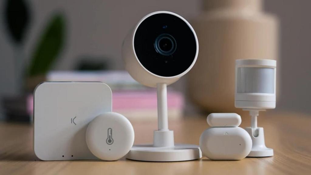 Kit de cámaras y sensores de seguridad