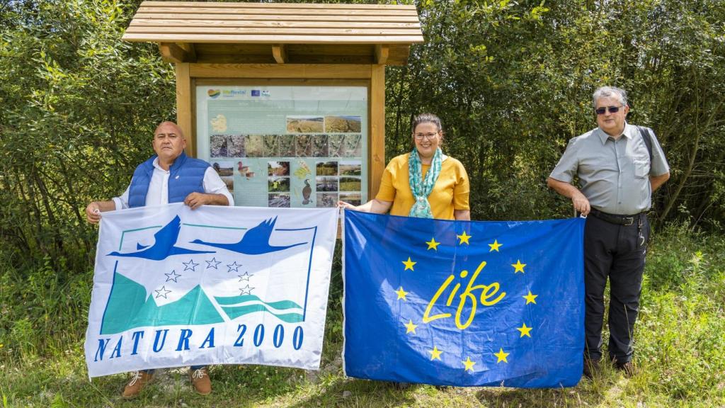 La Reserva de Biosfera restaura un hábitat natural en la ría de Betanzos, en A Coruña