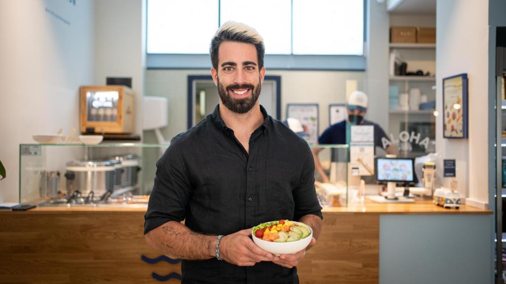 Guillermo Fuente, CEO de Aloha Poké.