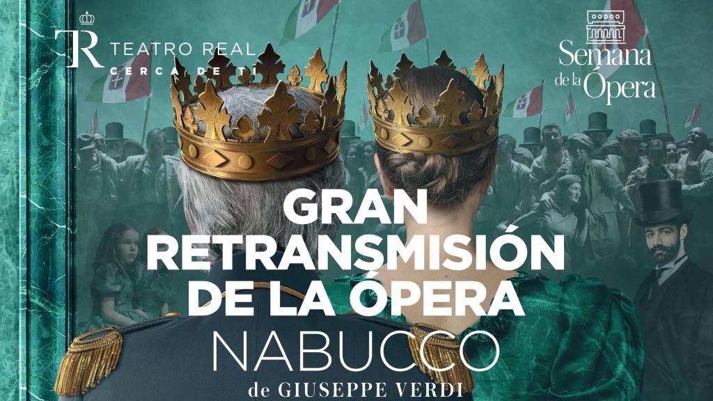 Retransmisión de la Ópera Nabucco del compositor italiano Guiseppe Verdi