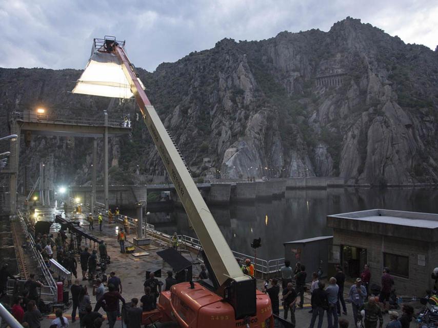 La presa de Aldeadávila, escenario de la grabación de 'Terminator'