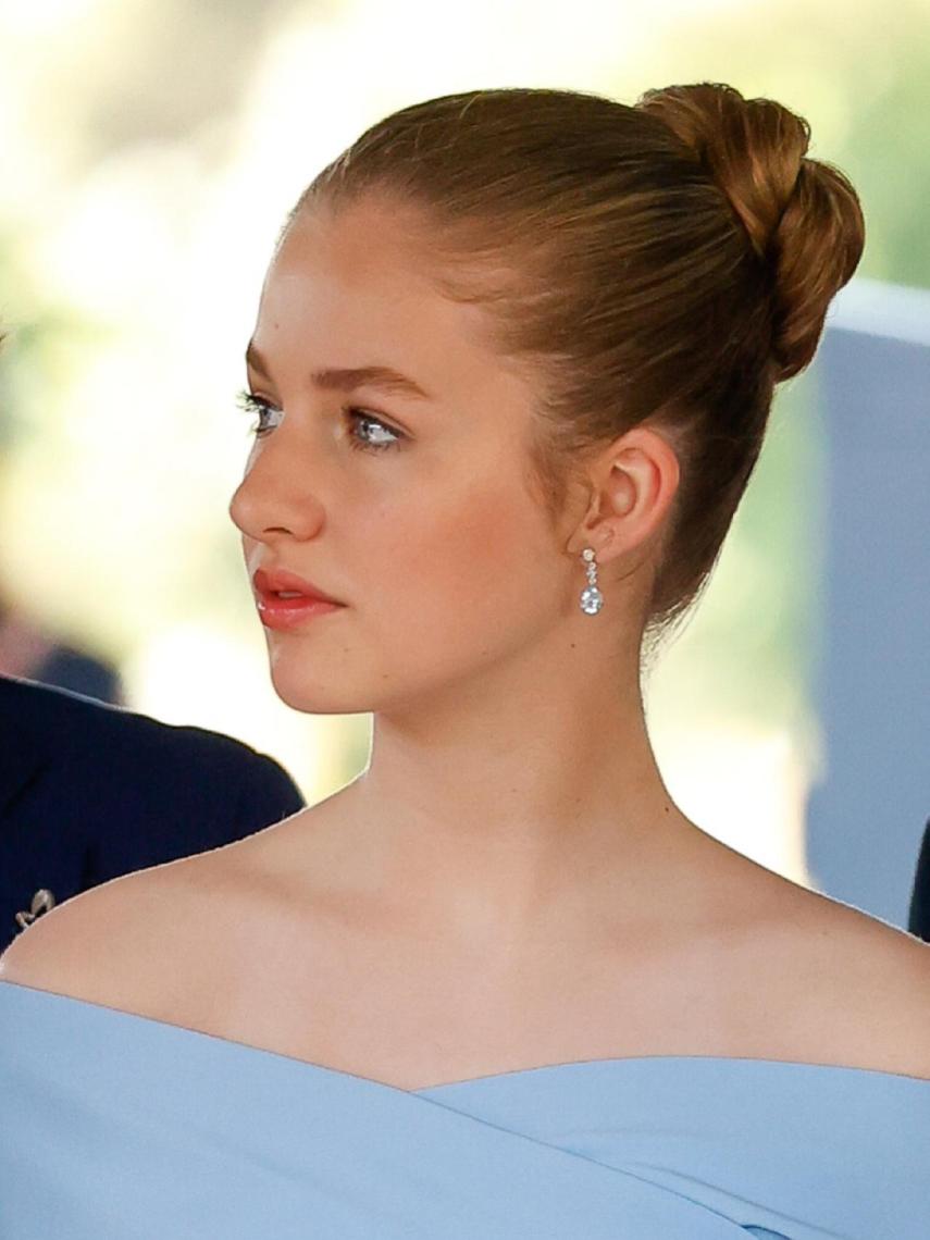 La princesa eligió un diseño clásico.