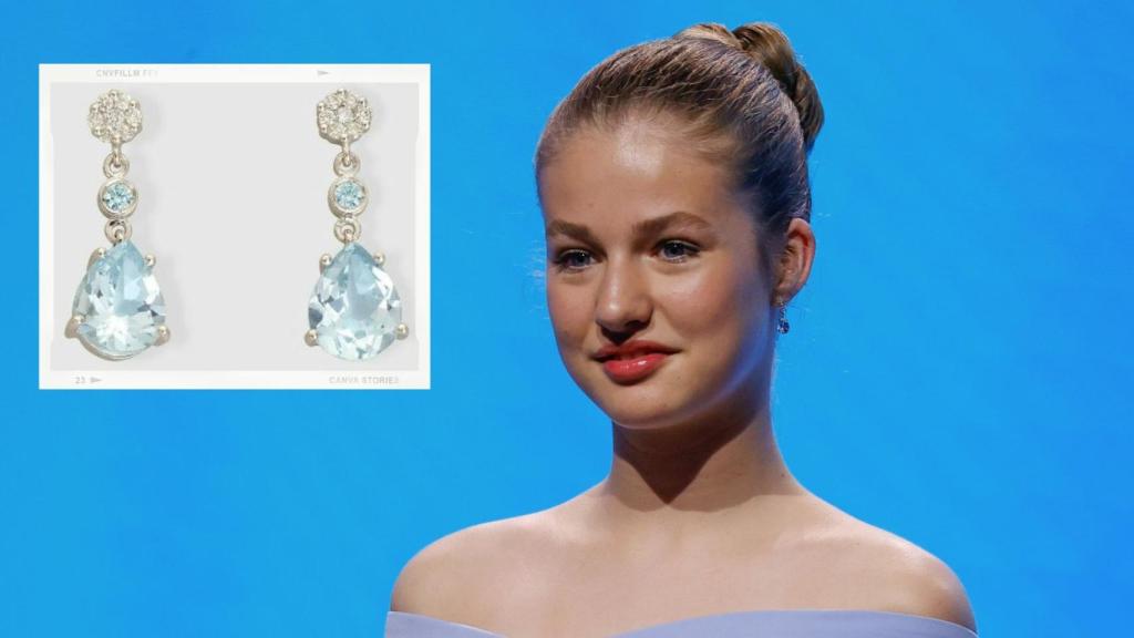 La heredera el trono estrenaba una joya especial.