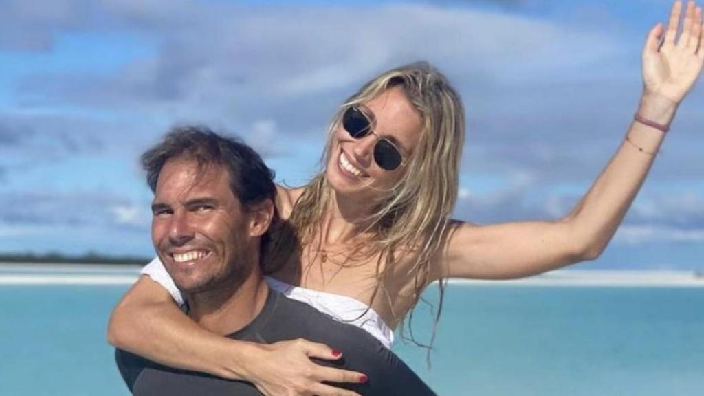 Rafa Nadal y su hermana Maribel.