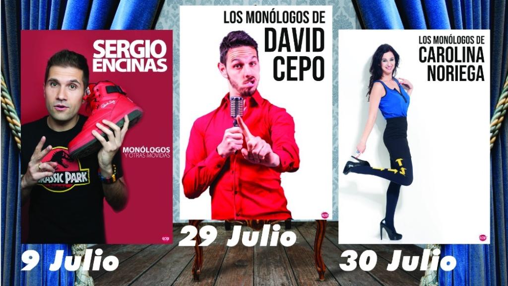 Los cómicos que participan en el Candeleda Comedy