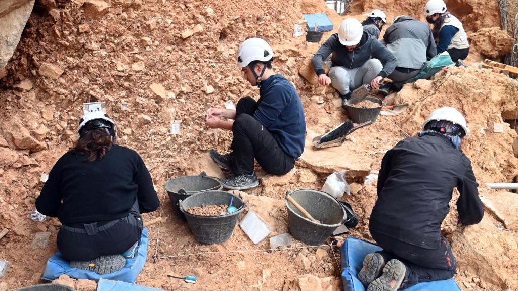 Excavaciones en los yacimientos de Atapuerca