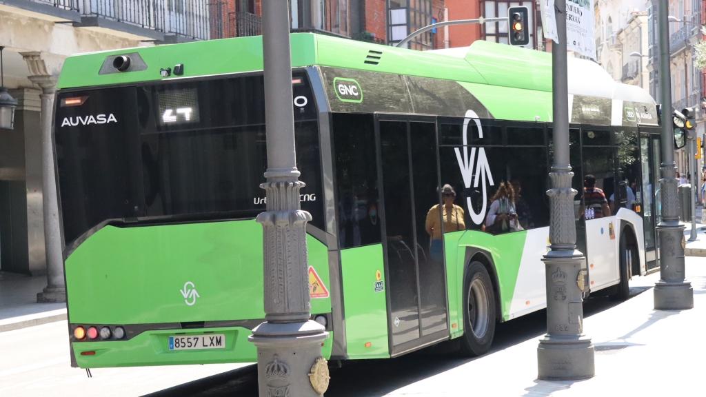 Un autobús de Auvasa