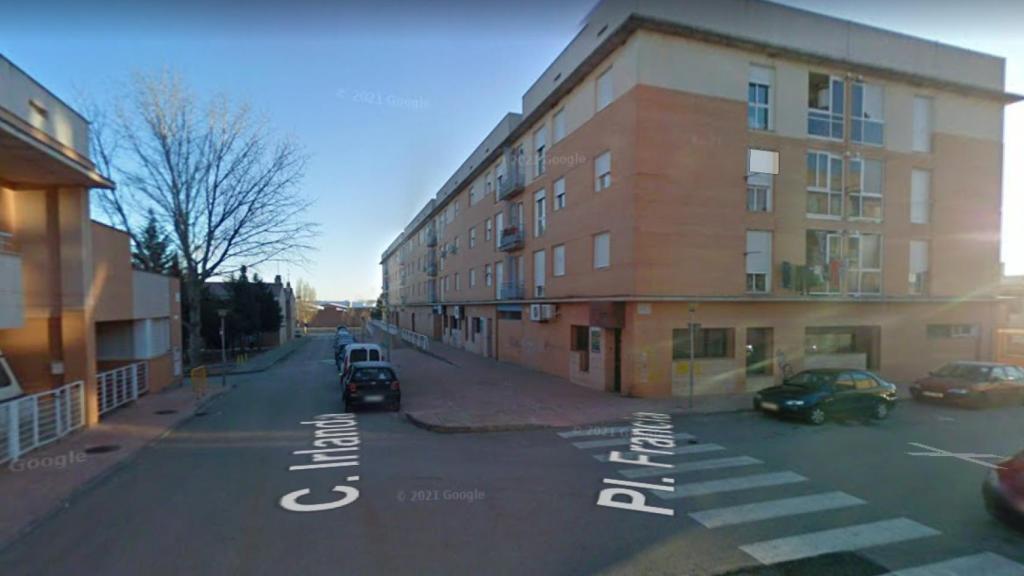 Calle Irlanda de Alcázar de San Juan (Google).