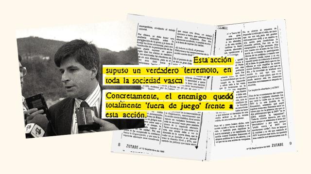 Diseño: Arte EE / Boletín interno de ETA de 1995