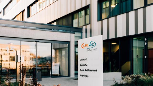 Instalaciones de CureVac.