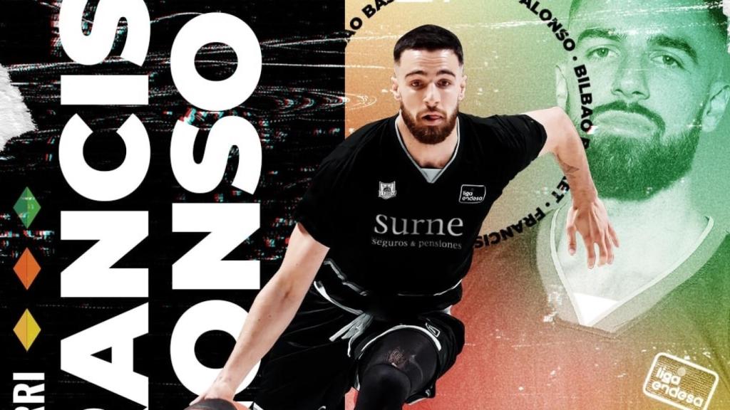 Francis Alonso se marcha al Bilbao Basket