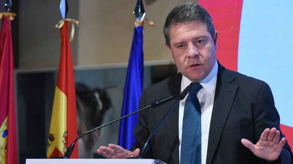 Emiliano García-Page, presidente de Castilla-La Mancha, en una imagen de este miércoles