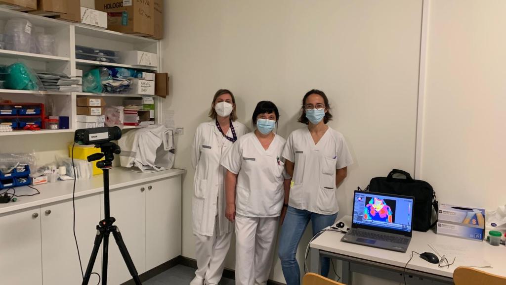 Las investigadoras del proyecto.