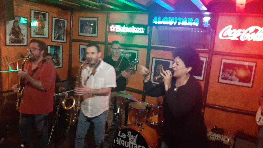 Concierto en el curso de blues