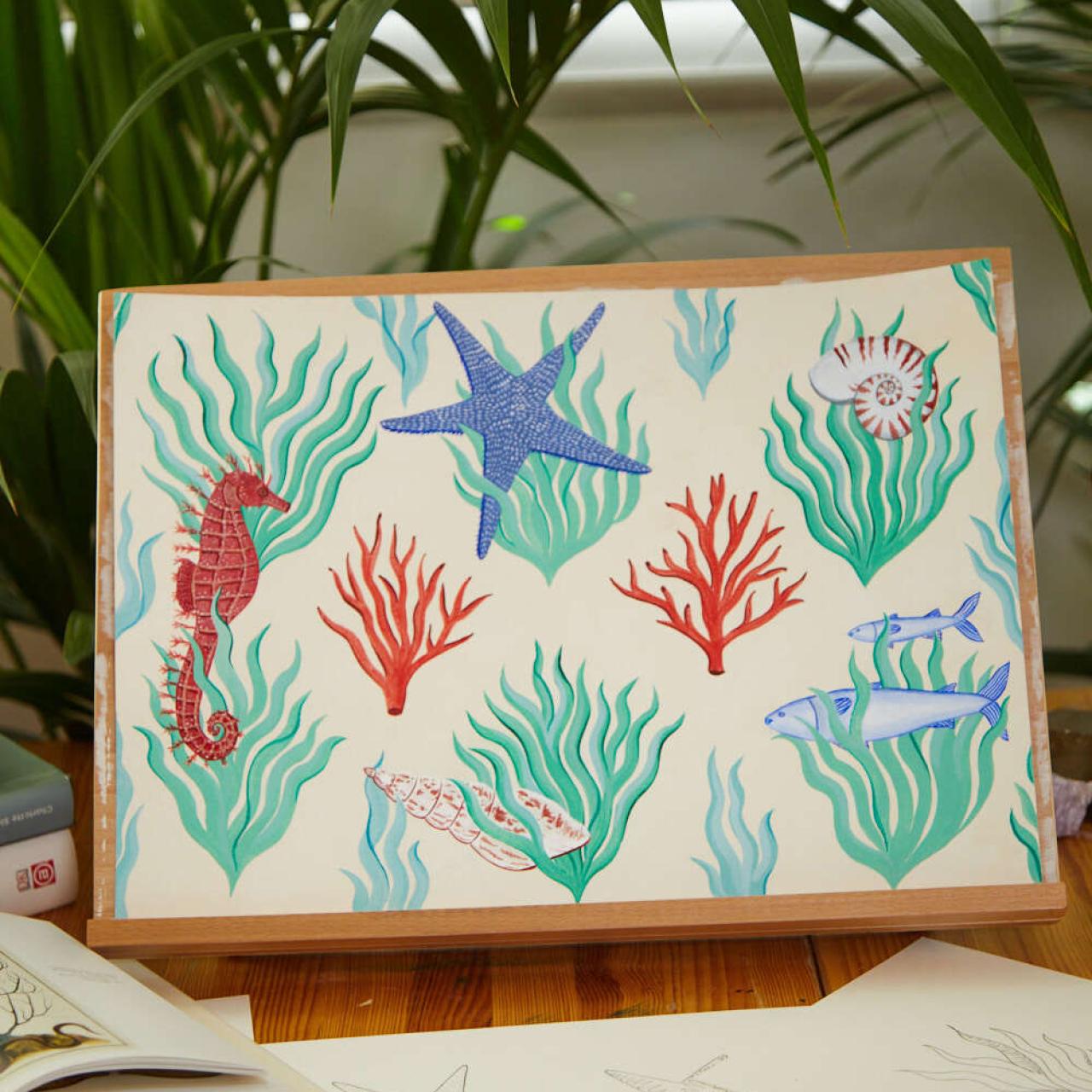 La Posidonia representada en la obra “Mediterranean Dream de Brianda