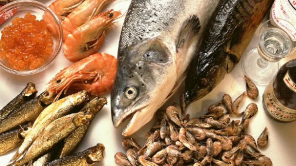 Alimentos ricos en vitamina D.