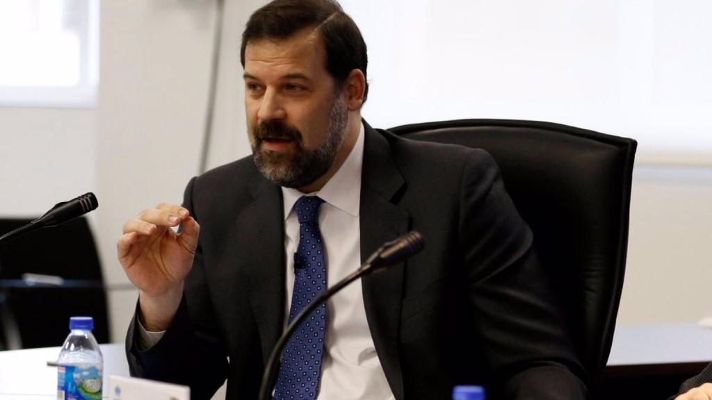 Alfonso Reyes durante un acto