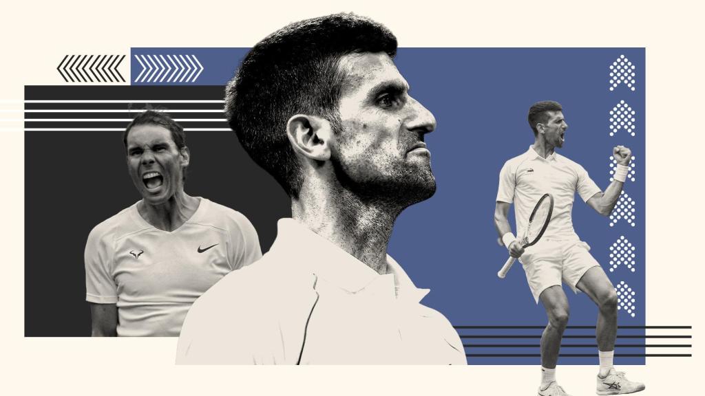 Novak Djkovic y Rafael Nadal