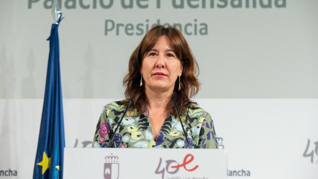Blanca Fernández, portavoz del Gobierno de Castilla-La Mancha.