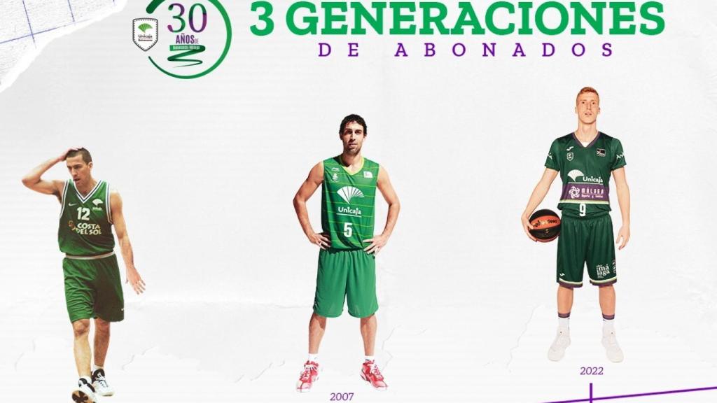 El Unicaja recupera su campaña de abonos tras dos años de pandemia