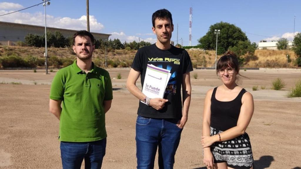 Grupo municipal Se Puede Villarrobledo en el recinto del ViñaRock.