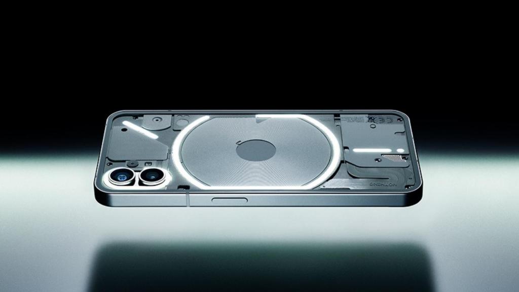 Interfaz Glyph del Nothing phone (1)