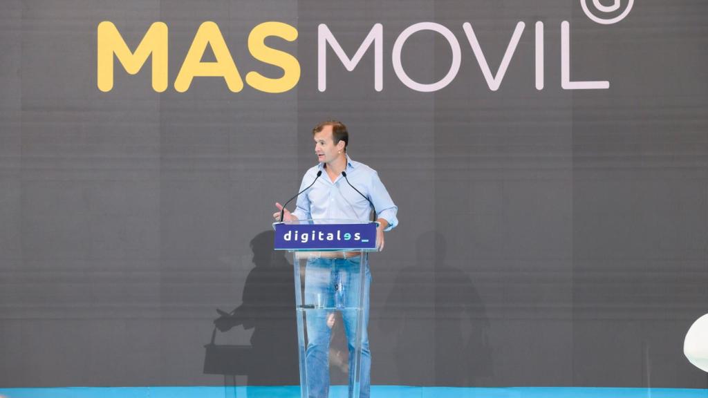 Meinrad Spenger, consejero delegado de Grupo MásMóvil, durante su intervención en DigitalES Summit.