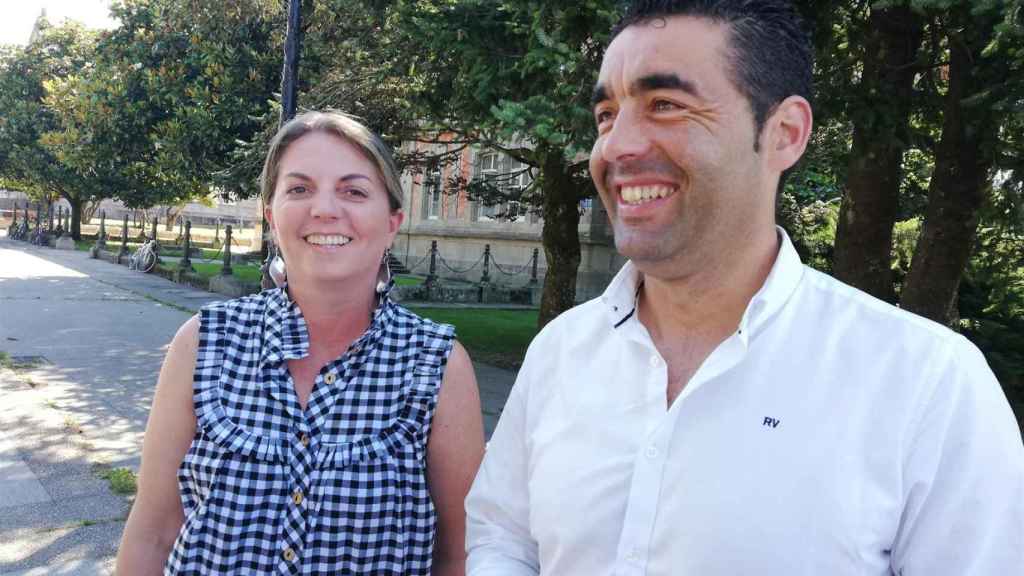 Luisa Piñeiro en Pontevedra.