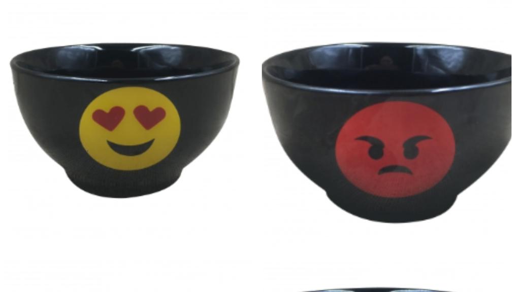 Tazas de emoticonos de Carrefour