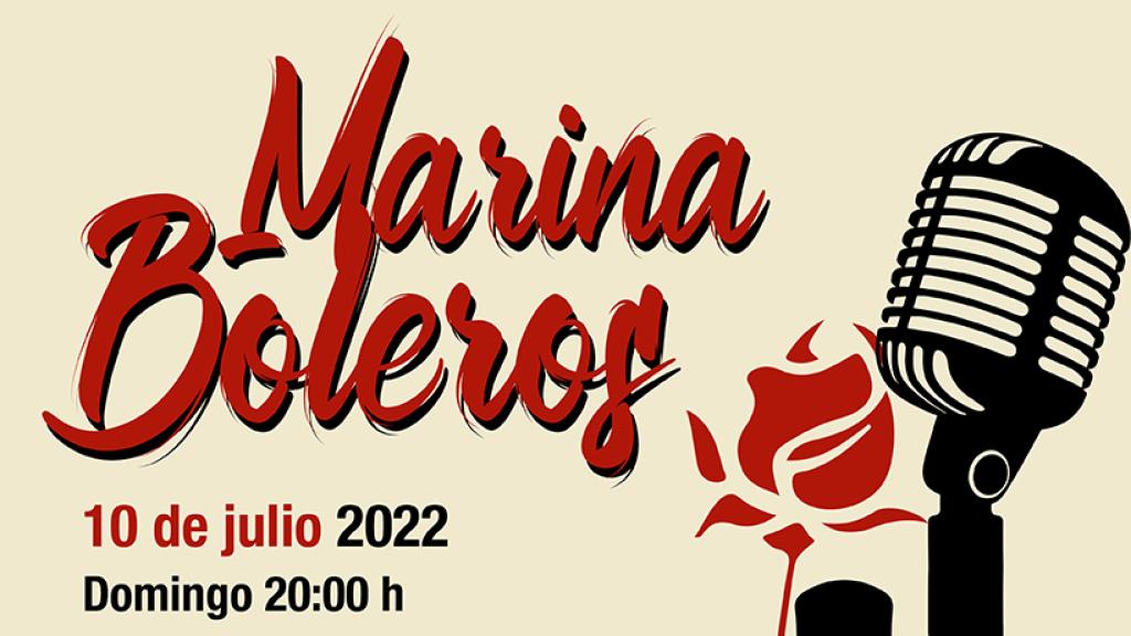 Marina Boleros en concierto en La Nucía.