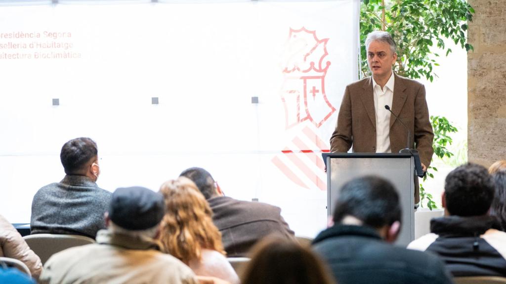 El vicepresidente y conseller de Vivienda por Unidas Podemos, Héctor Illueca.