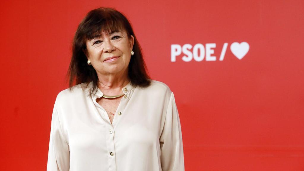 Cristina Narbona, presidenta del PSOE