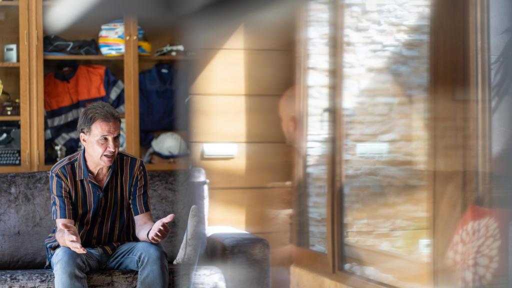 De la Morena, durante la entrevista con EL ESPAÑOL.