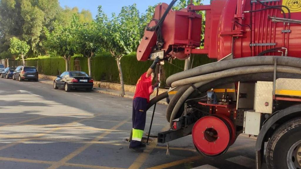 Un momento de la actuación este viernes.