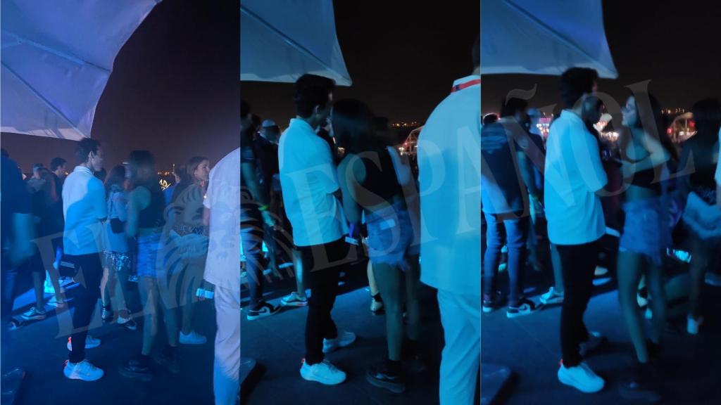 Álex González y María Pedraza fueron dos de los asistentes a la segunda jornada del Mad Cool Festival.