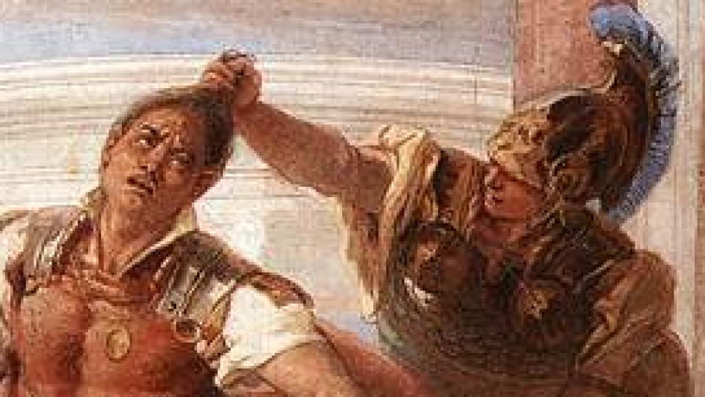 'La cólera de Aquiles', de Giambattista Tiepolo, 1757