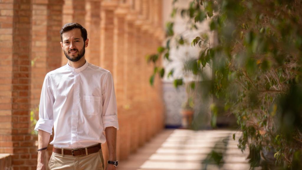 Eduardo Muñoz, en el Seminario de Málaga.