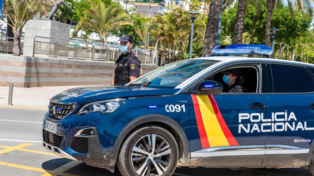 Un coche de la Policía Nacional.