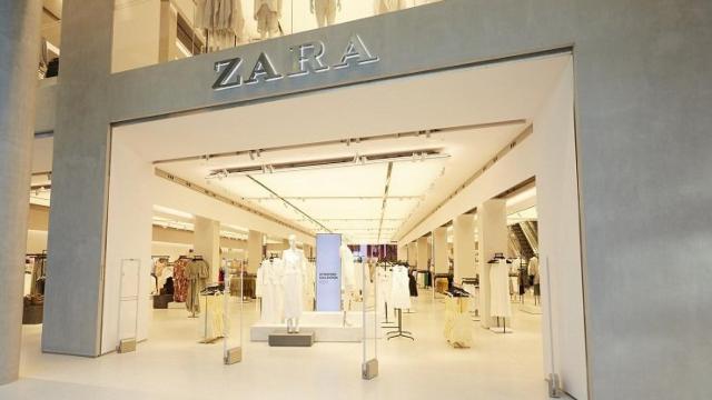 Fachada de Zara.