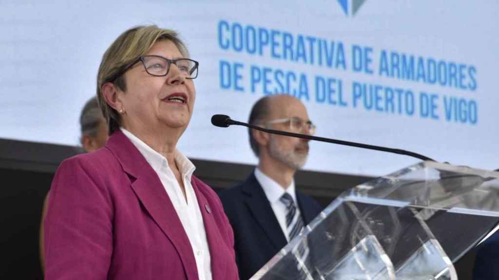 La conselleira do Mar, Rosa Quintana, en una foto de archivo.