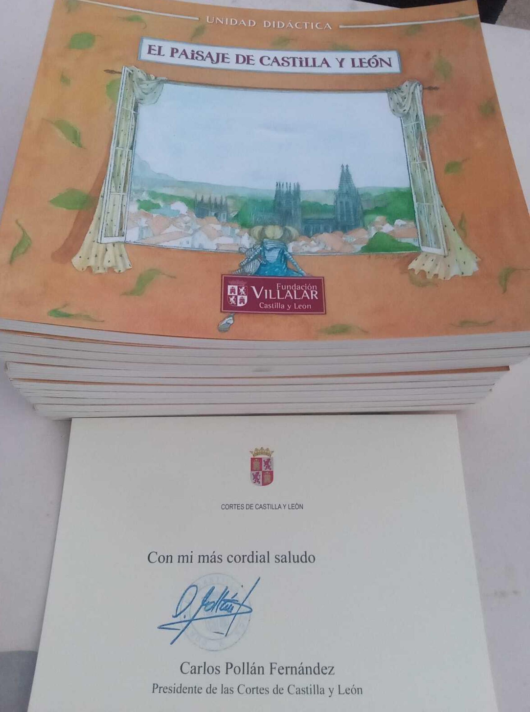 Imagen de los libros donados