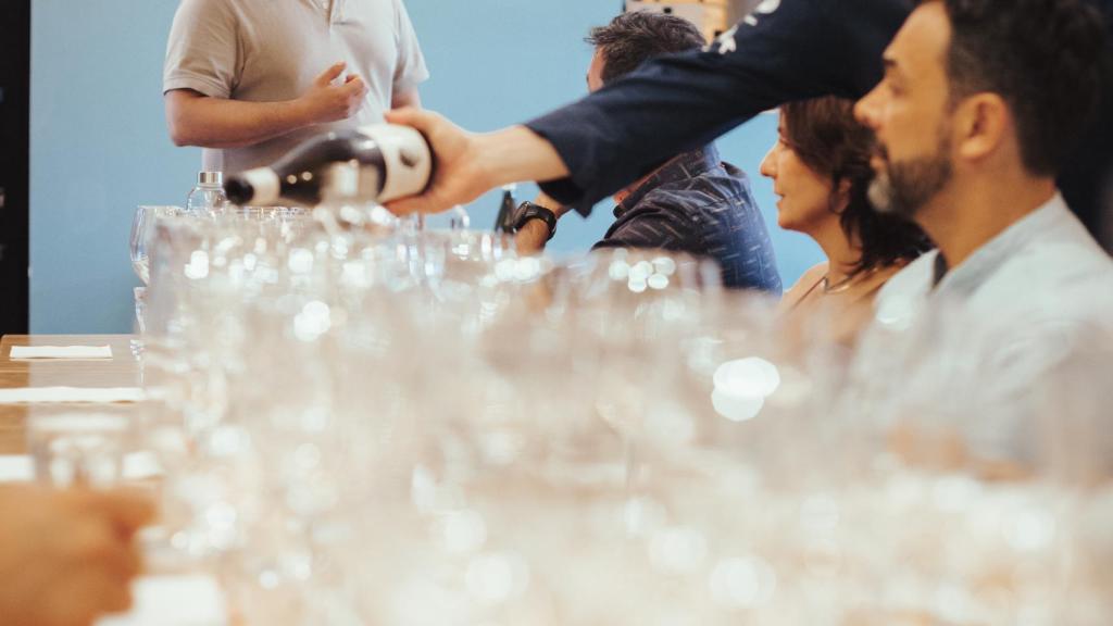 Bernat Voraviu, durante la cata.