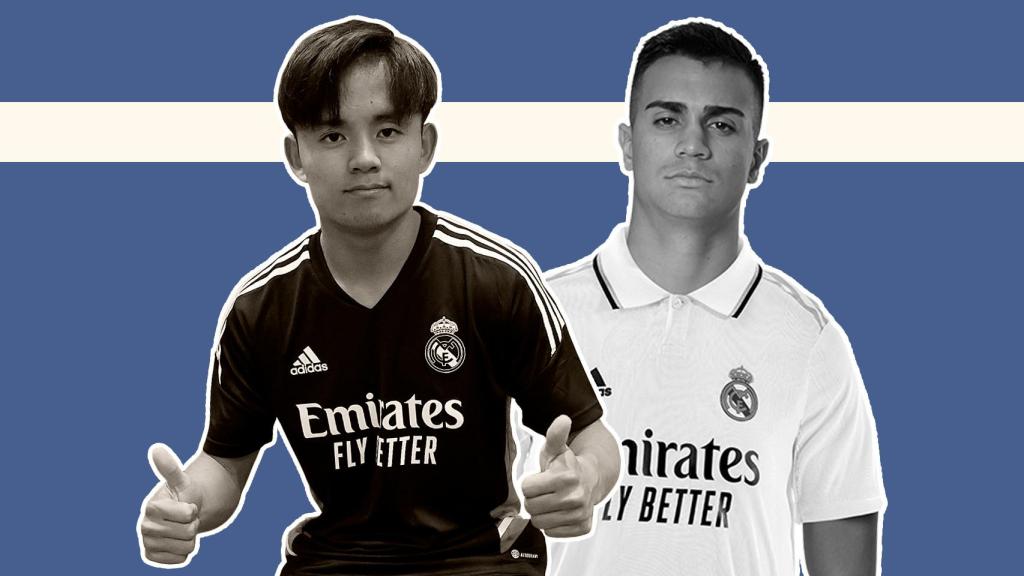 Take Kubo y Reinier Jesus