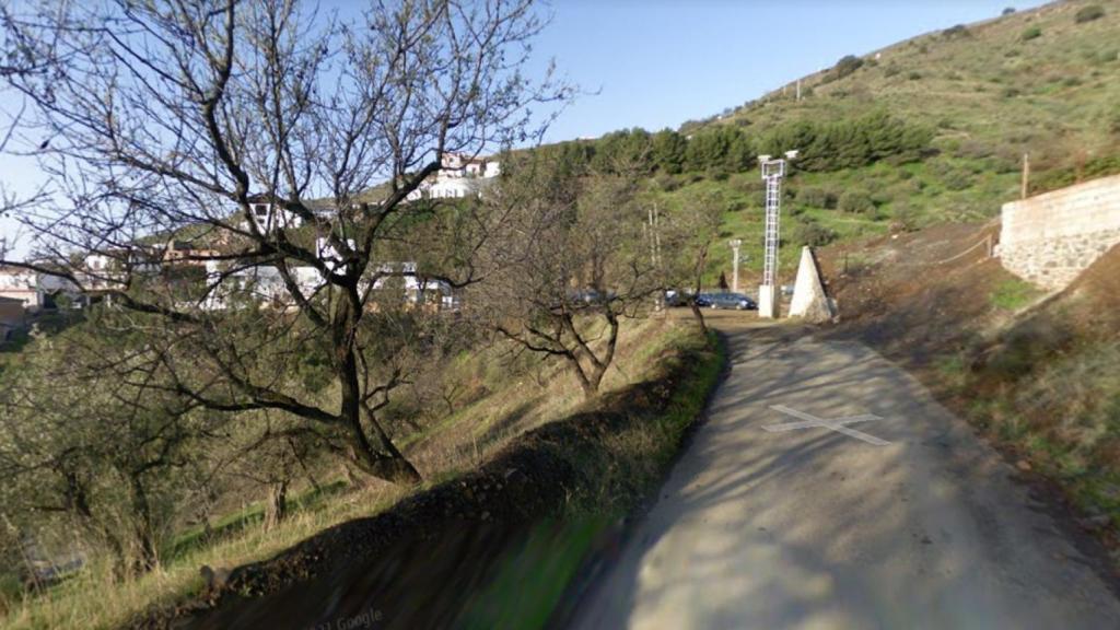 La calle San Bartolomé, en Moclinejo.