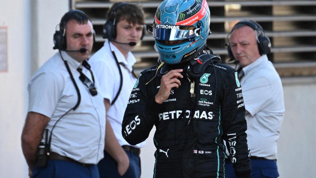 George Russell, durante el GP de Austria